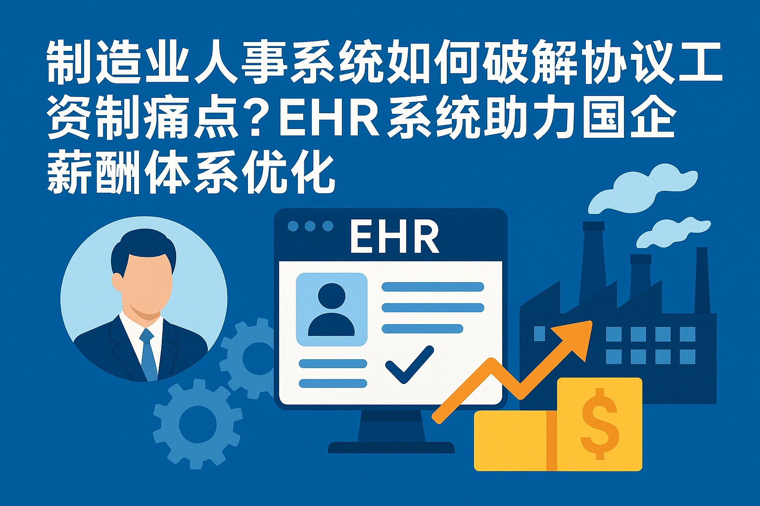制造业人事系统如何破解协议工资制痛点？EHR系统助力国企薪酬体系优化