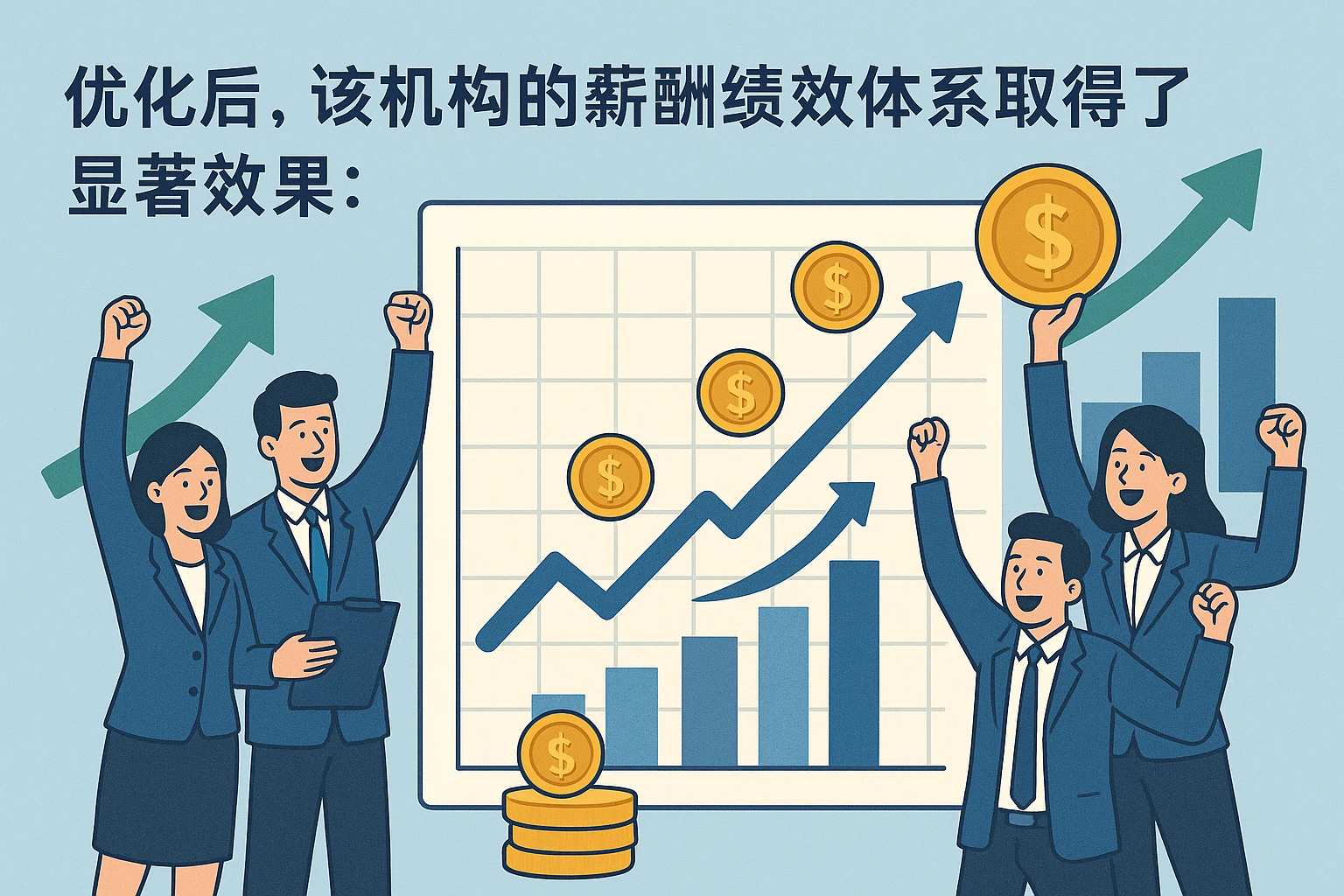 优化后，该机构的薪酬绩效体系取得了显著效果：