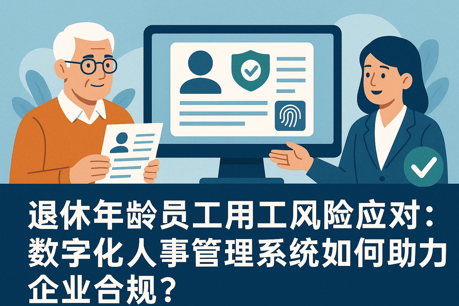 退休年龄员工用工风险应对：数字化人事管理系统如何助力企业合规？