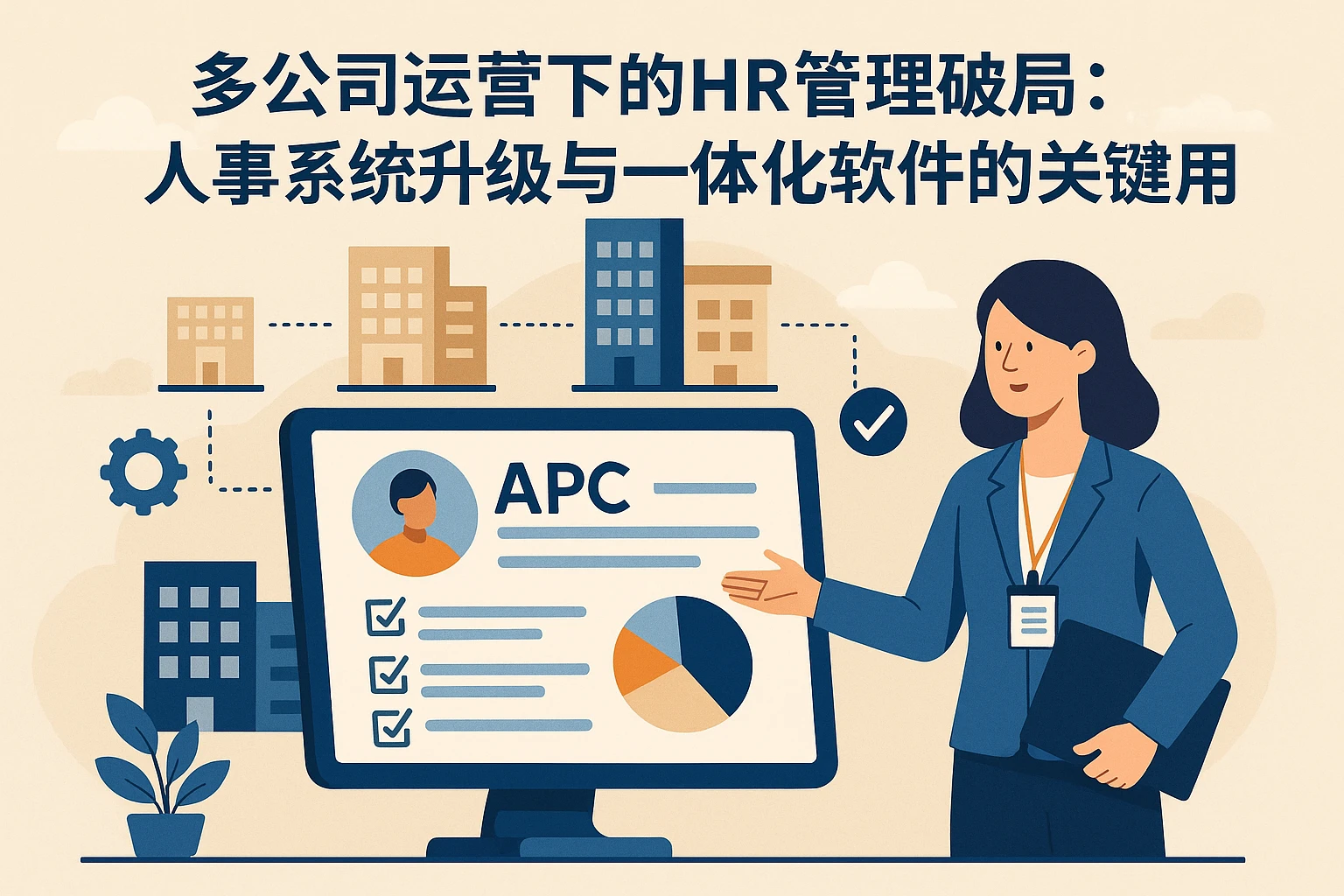 多公司运营下的HR管理破局：人事系统升级与一体化软件的关键作用