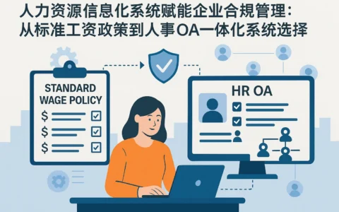 人力资源信息化系统赋能企业合规管理：从标准工资政策到人事OA一体化系统选择