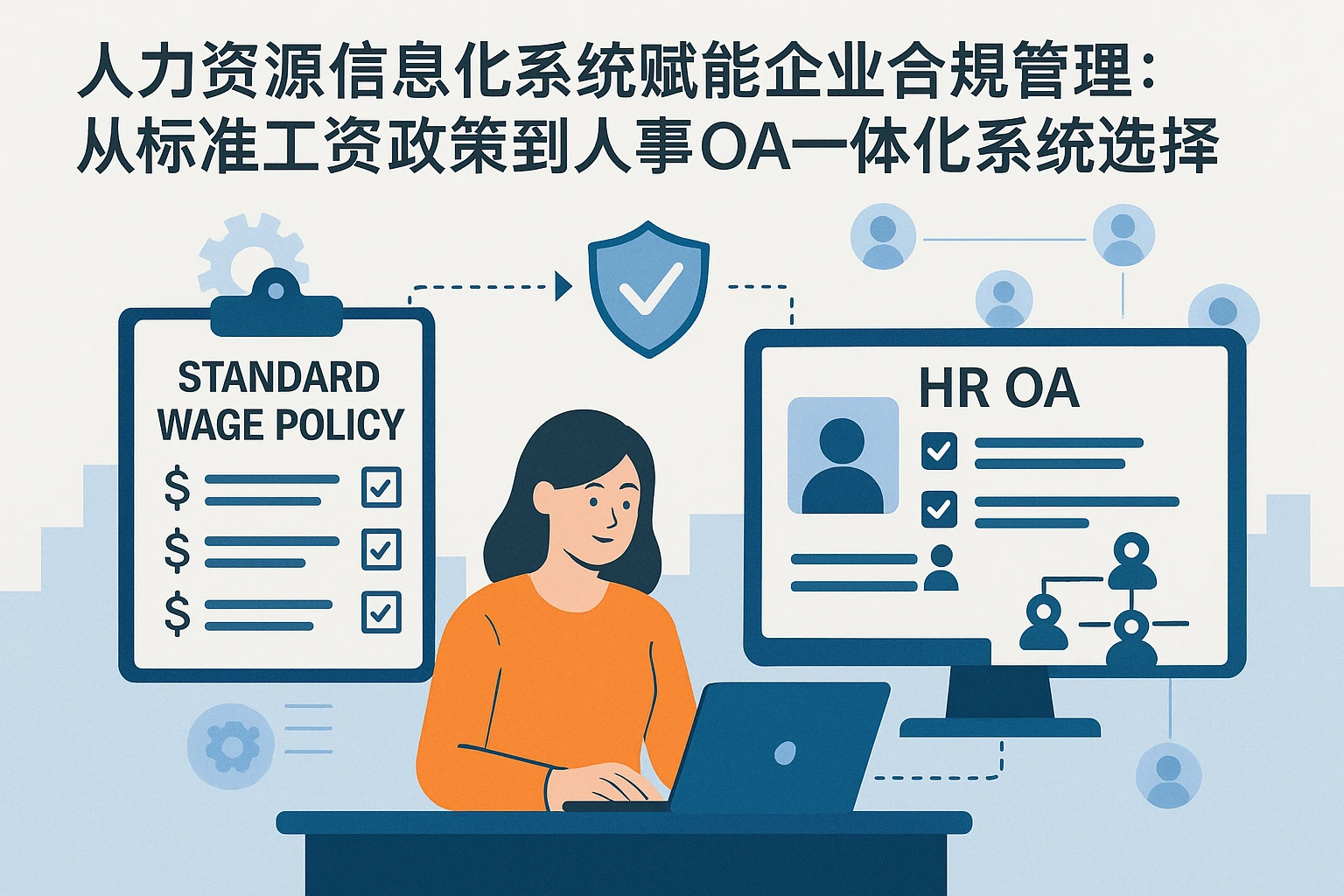 人力资源信息化系统赋能企业合规管理：从标准工资政策到人事OA一体化系统选择