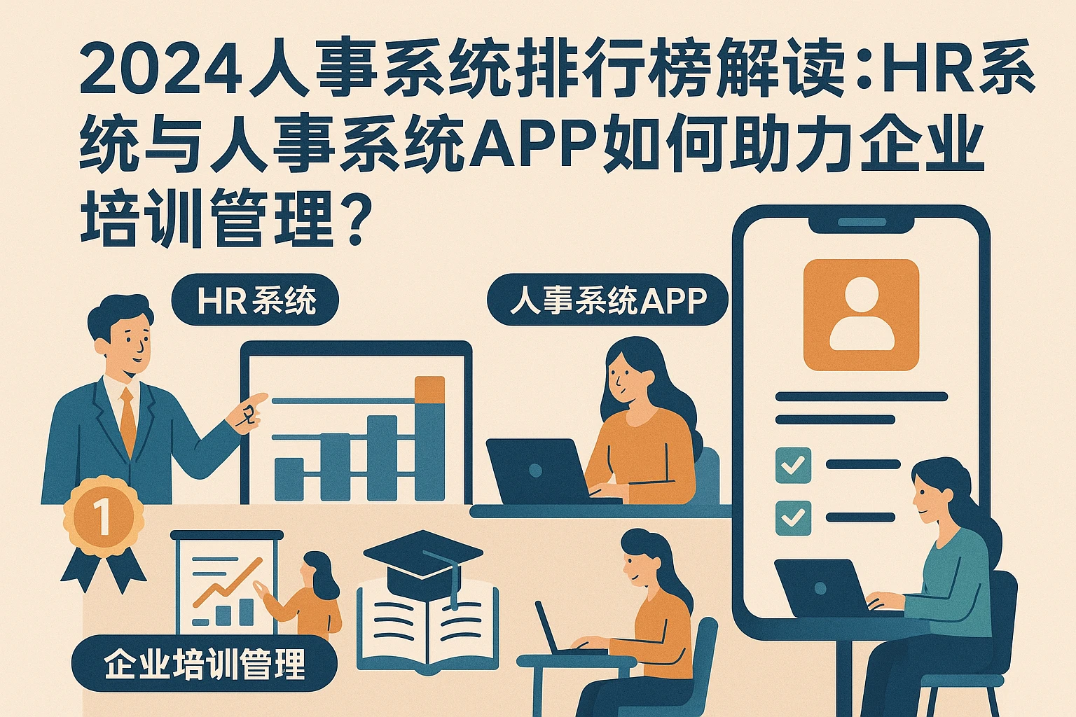 2024人事系统排行榜解读：HR系统与人事系统APP如何助力企业培训管理？