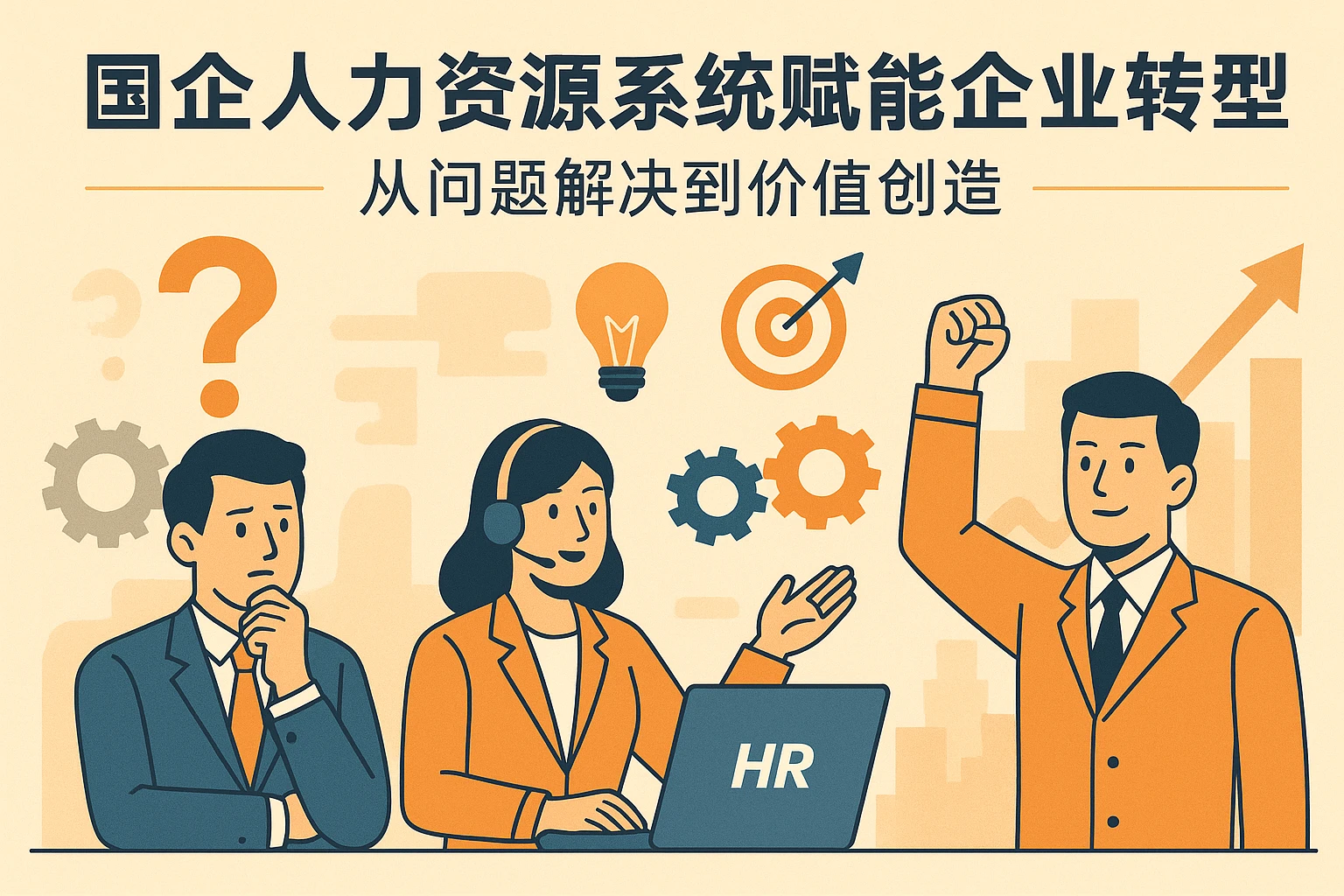 国企人力资源系统赋能企业转型：从问题解决到价值创造