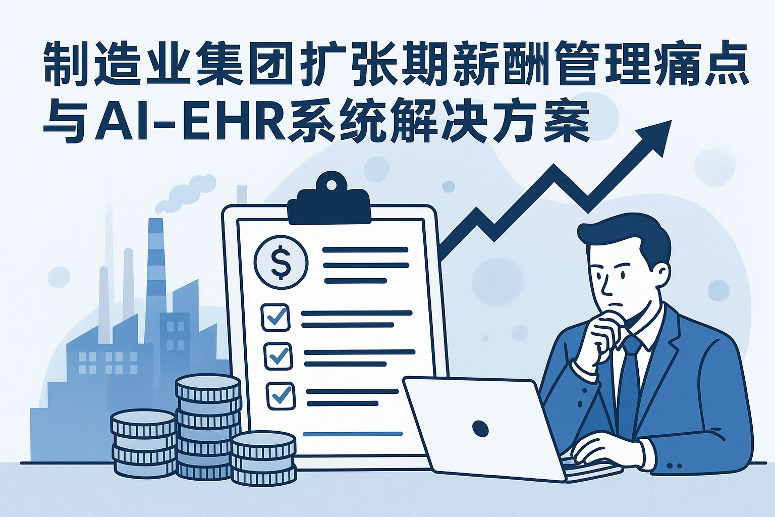 制造业集团扩张期的薪酬管理痛点与AI-EHR系统解决方案