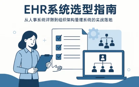 EHR系统选型指南：从人事系统评测到组织架构管理系统的实战落地