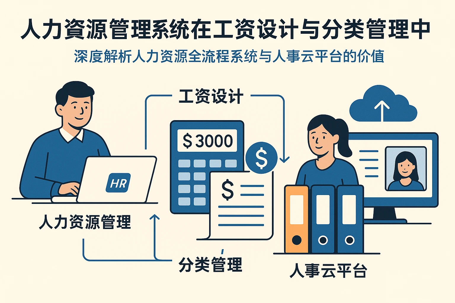 人力资源管理系统在工资设计与分类管理中的应用——深度解析人力资源全流程系统与人事云平台的价值