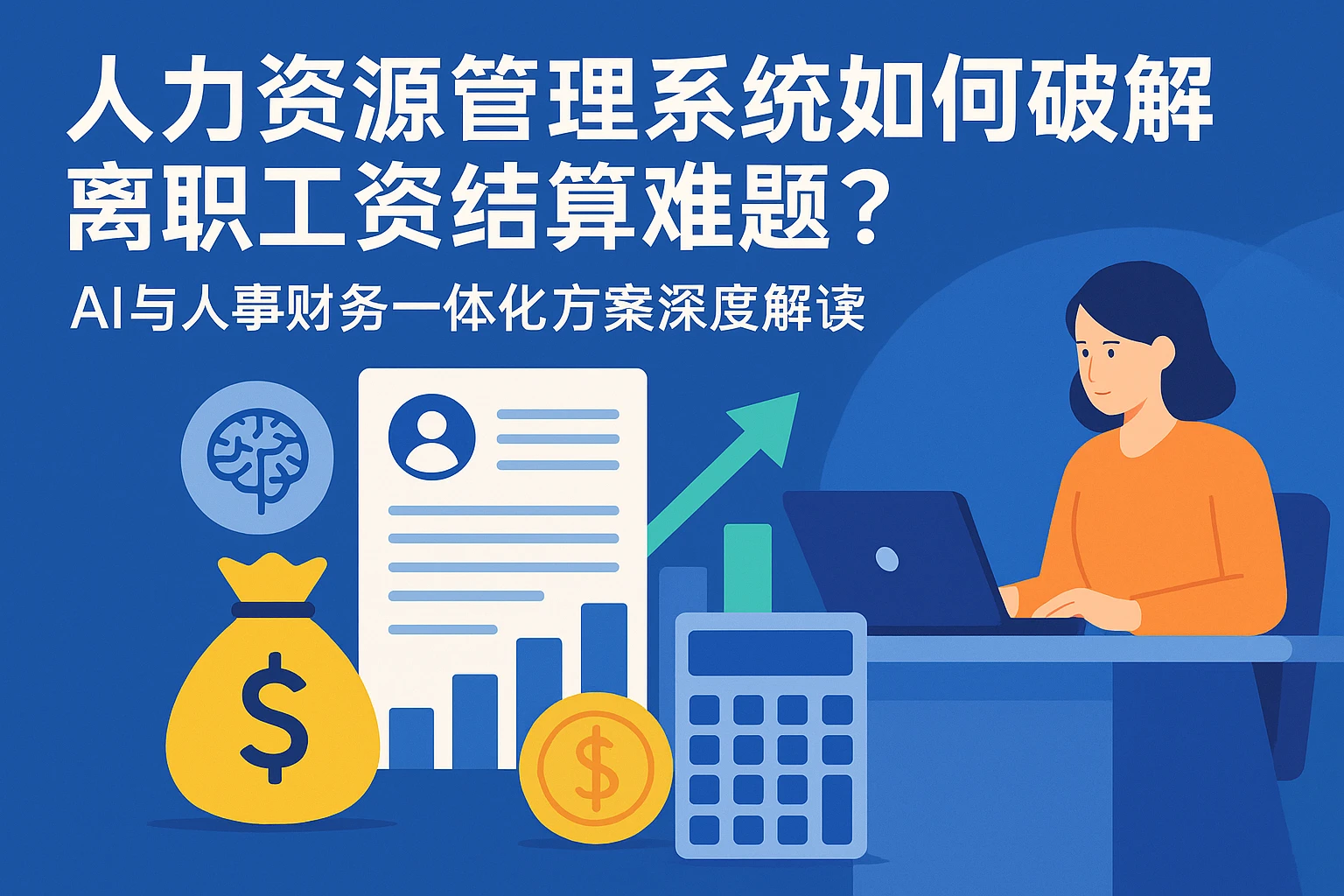 人力资源管理系统如何破解离职工资结算难题？AI与人事财务一体化方案深度解读