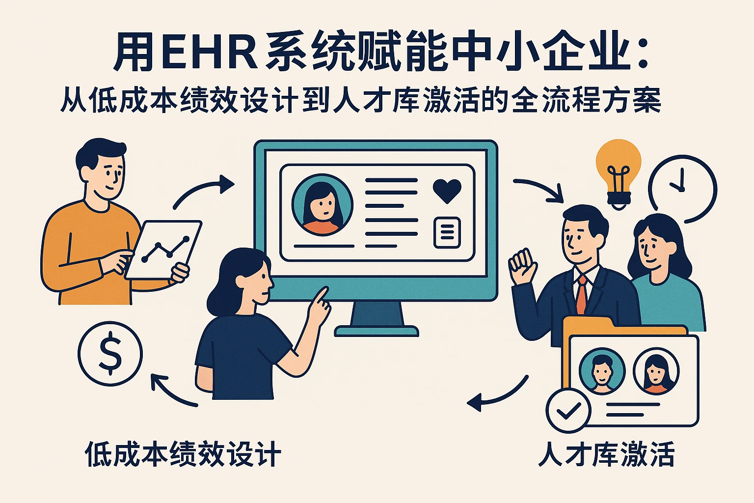 用EHR系统赋能中小企业：从低成本活动设计到人才库激活的全流程方案