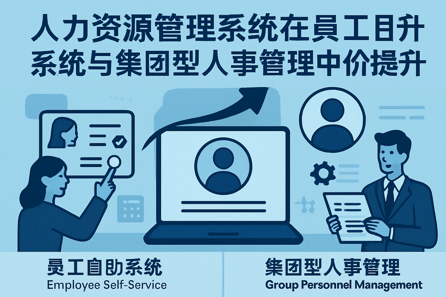 人力资源管理系统在员工自助系统与集团型人事管理中的价值提升