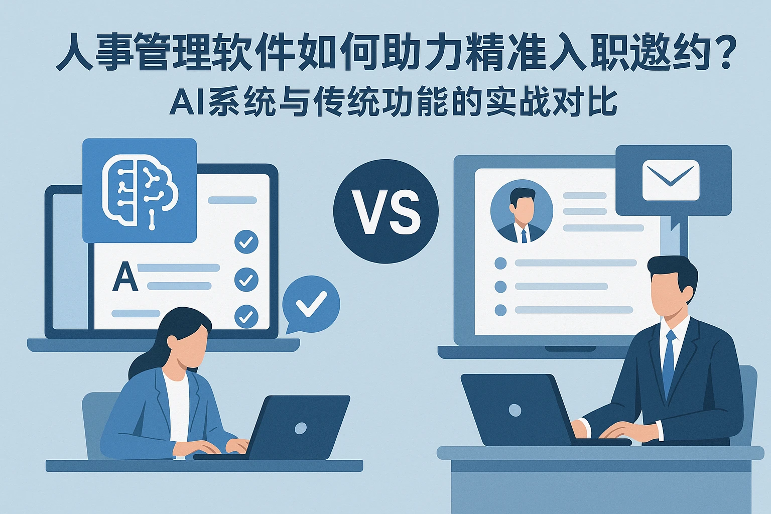 人事管理软件如何助力精准入职邀约？AI系统与传统功能的实战对比