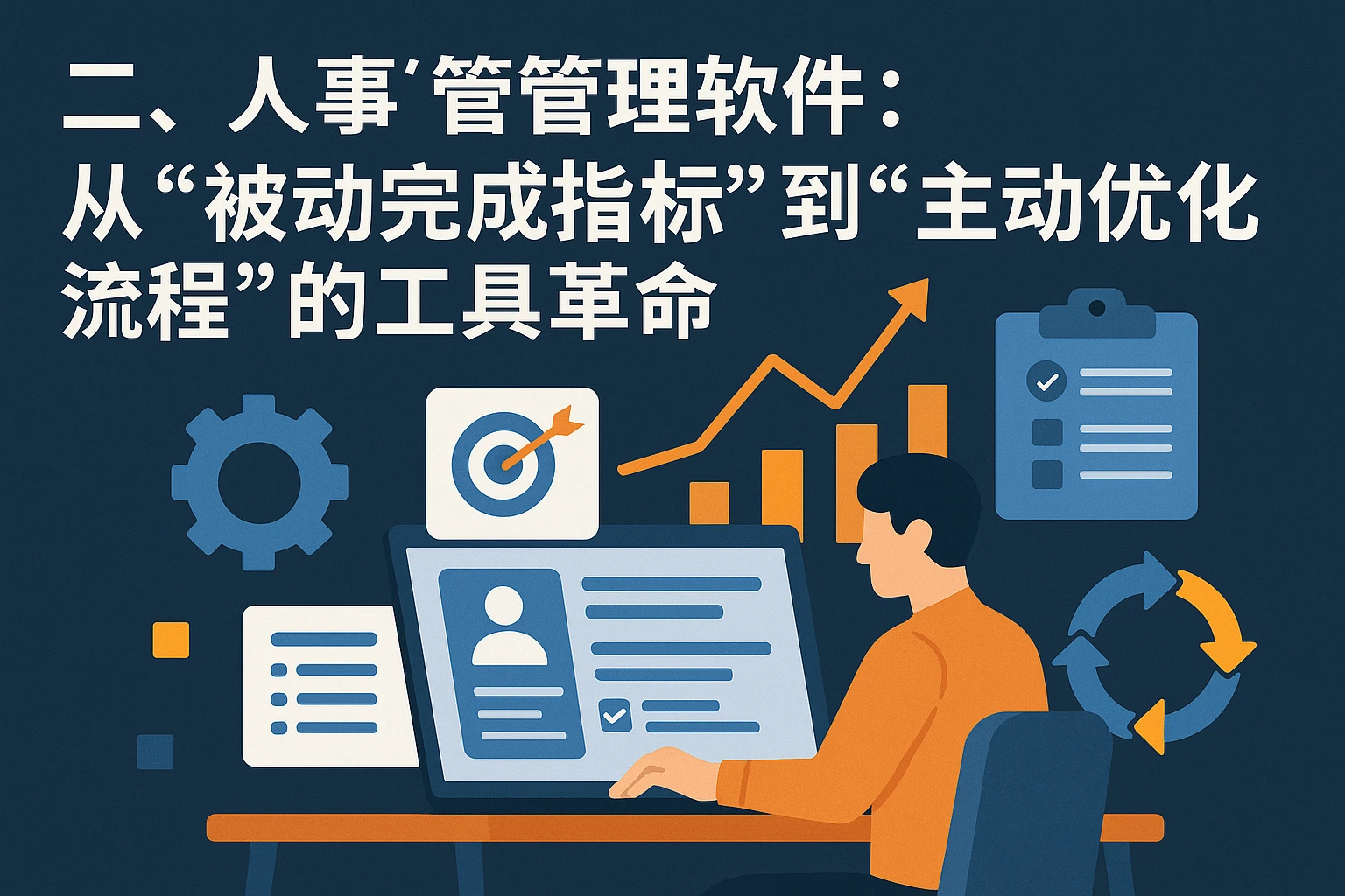 二、人事管理软件：从“被动完成指标”到“主动优化流程”的工具革命