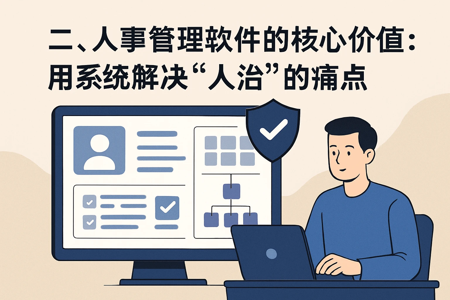 二、人事管理软件的核心价值：用系统解决“人治”的痛点
