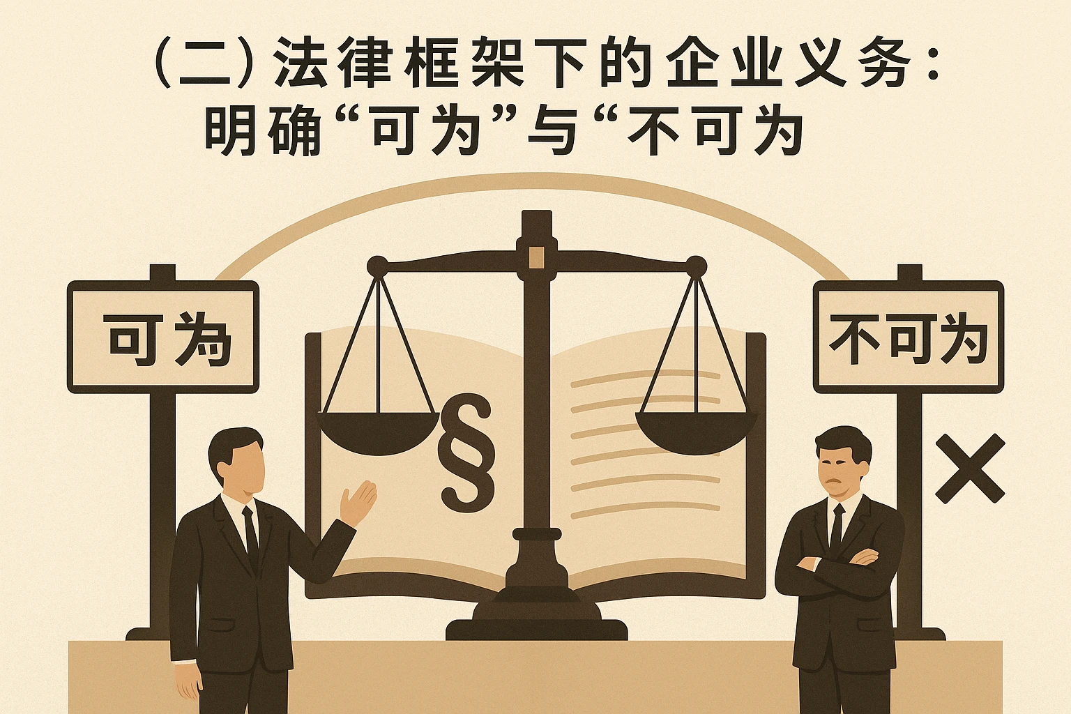 （二）法律框架下的企业义务：明确“可为”与“不可为”