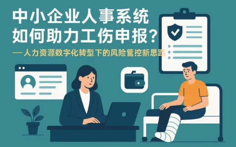 中小企业人事系统如何助力工伤申报？——人力资源数字化转型下的风险管控新思路