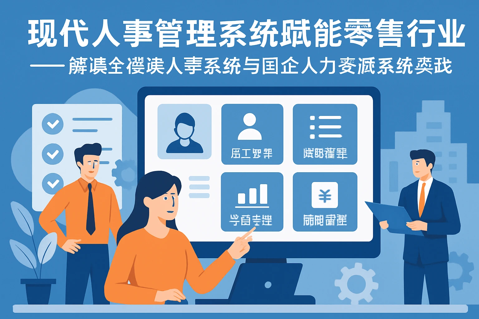 现代人事管理系统赋能零售行业——解读全模块人事系统与国企人力资源系统实践