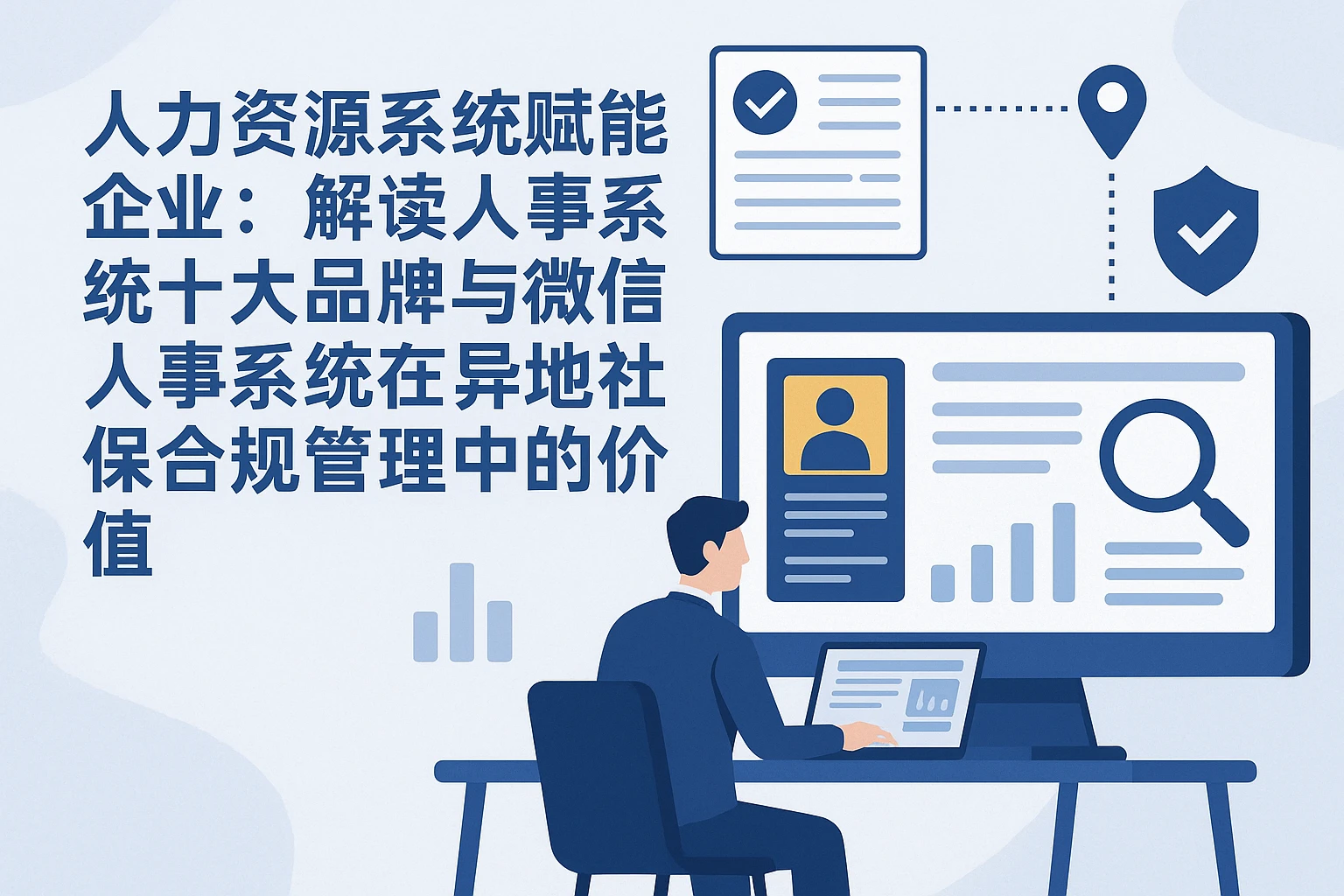 人力资源系统赋能企业：解读人事系统十大品牌与微信人事系统在异地社保合规管理中的价值