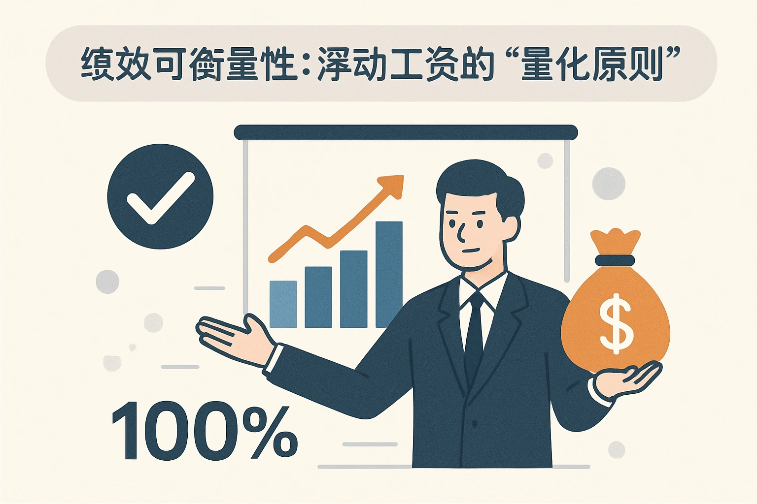 2. 绩效可衡量性：浮动工资的“量化原则”