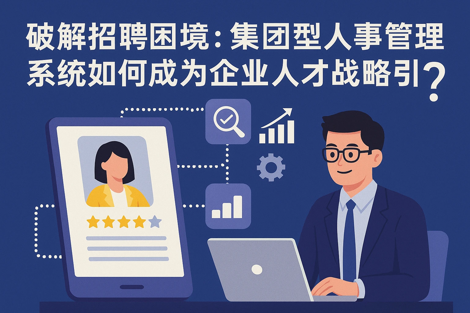 破解招聘困境：集团型人事管理系统如何成为企业人才战略引擎？