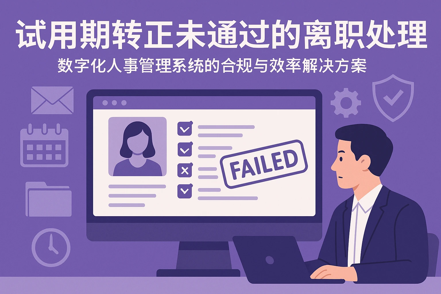 试用期转正未通过的离职处理：数字化人事管理系统的合规与效率解决方案