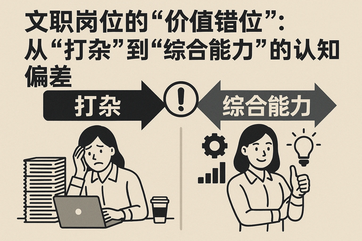 2. 文职岗位的“价值错位”：从“打杂”到“综合能力”的认知偏差