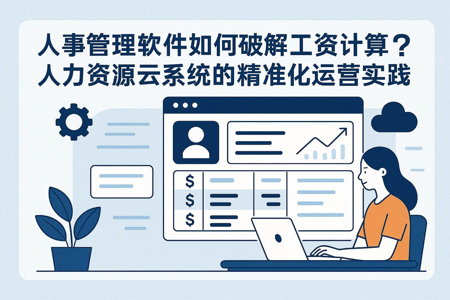 人事管理软件如何破解工资计算痛点？人力资源云系统的精准化运营实践