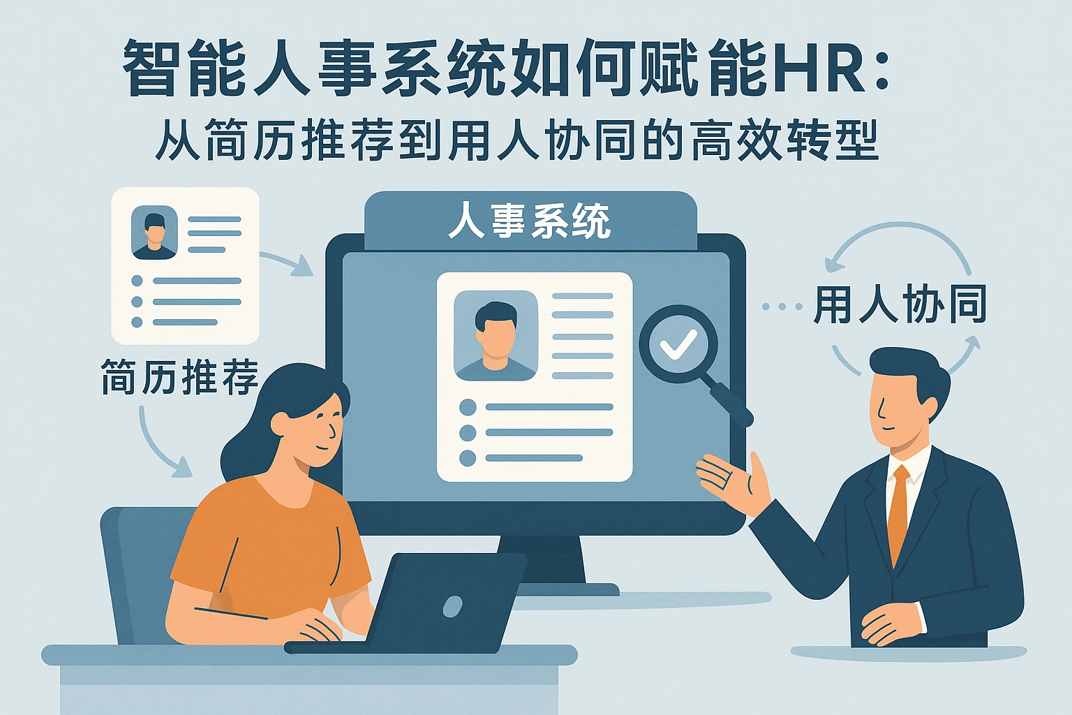 智能人事系统如何赋能HR：从简历推荐到用人协同的高效转型