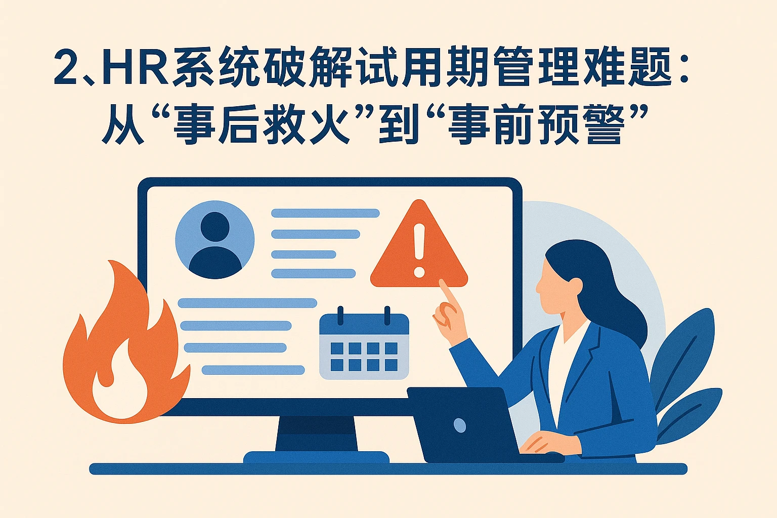二、HR系统破解试用期管理难题：从“事后救火”到“事前预警”