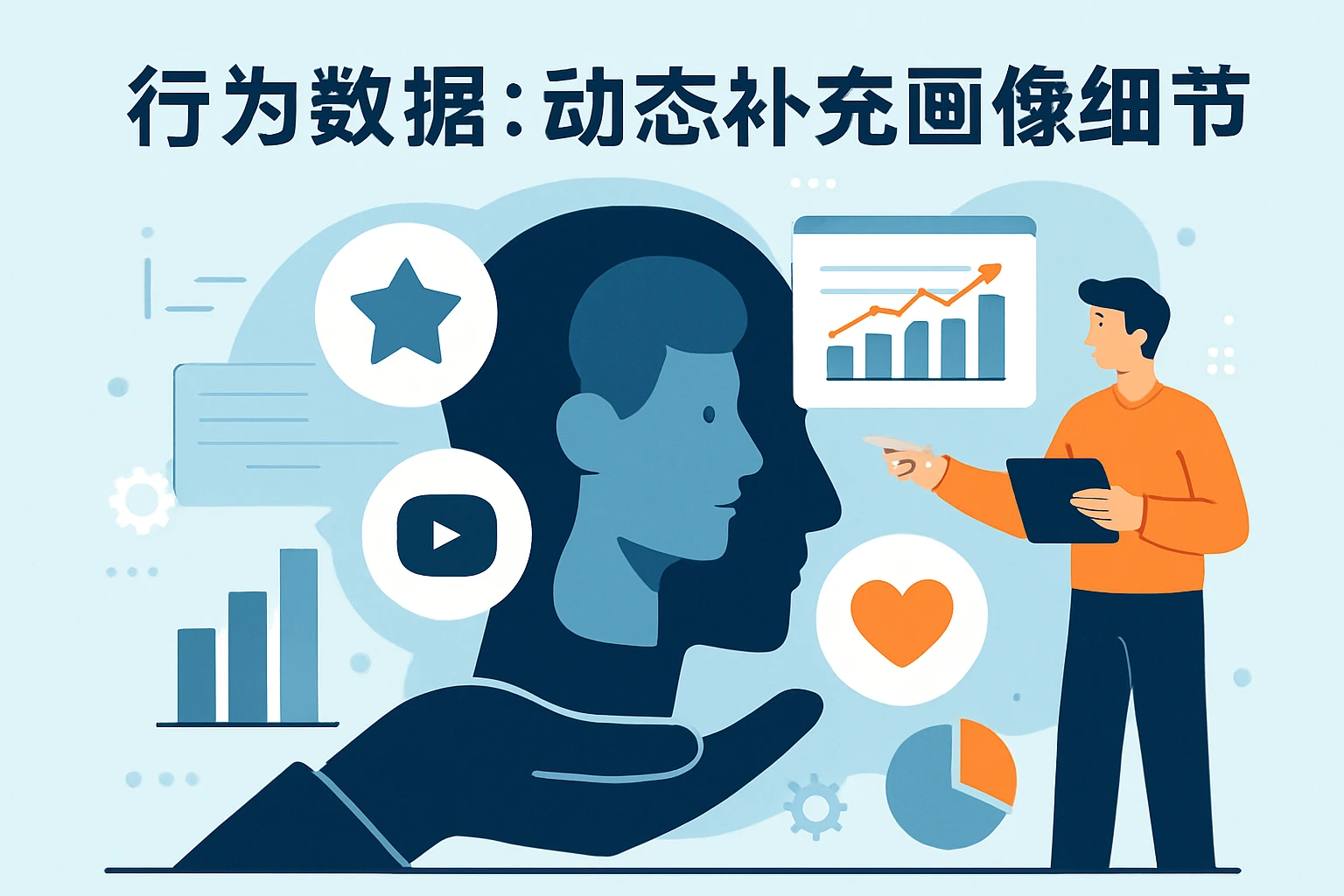 2. 行为数据：动态补充画像细节