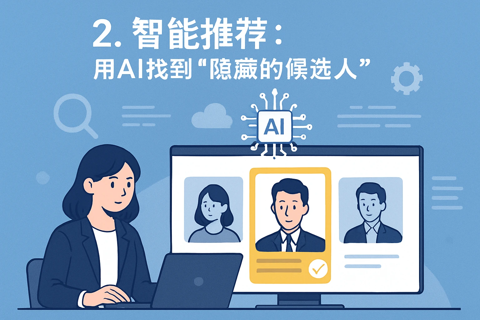 2. 智能推荐：用AI找到“隐藏的候选人”