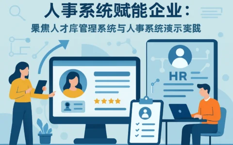 人事系统赋能企业：聚焦人才库管理系统与人事系统演示实践