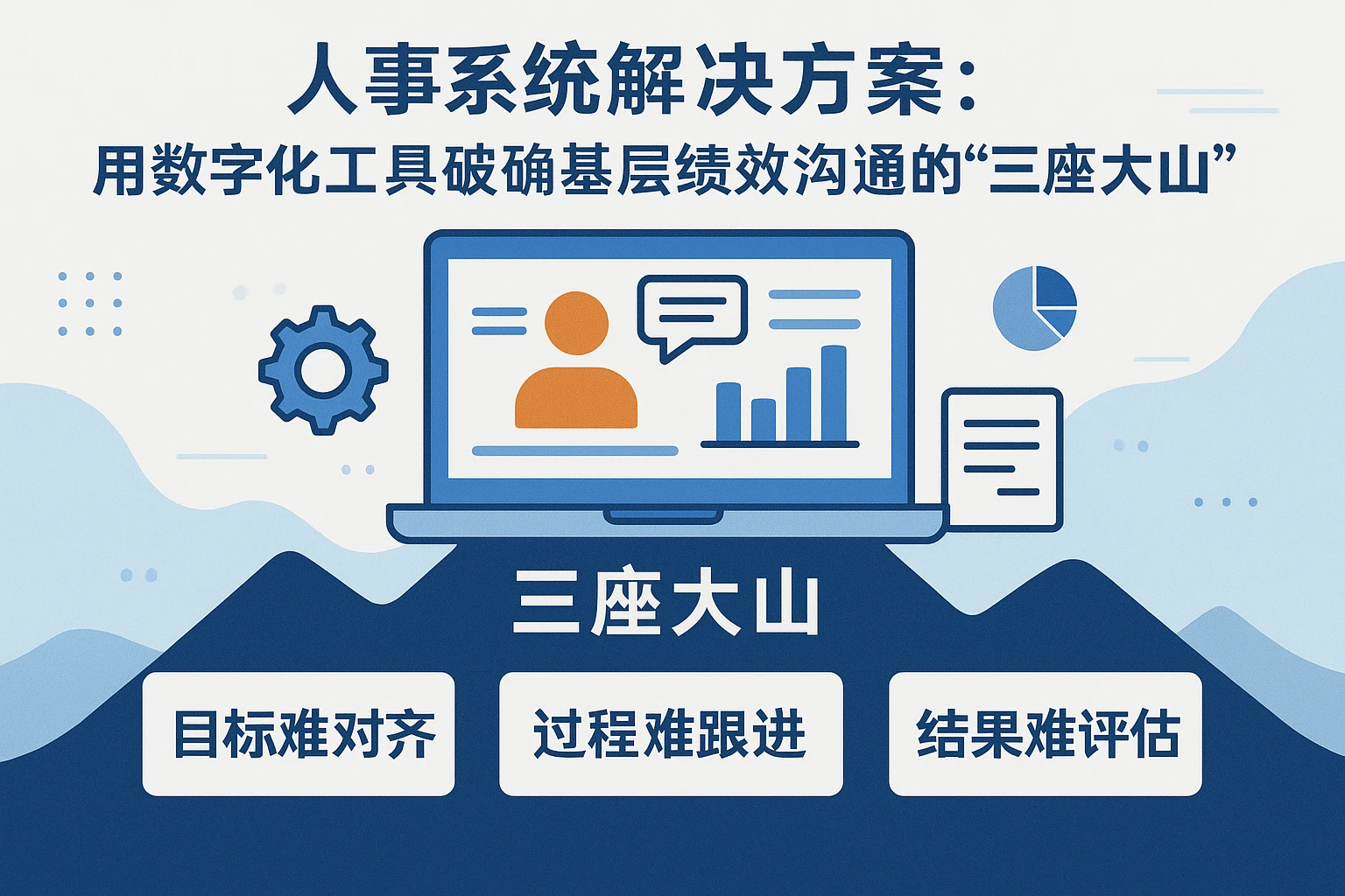 人事系统解决方案:用数字化工具破解基层绩效沟通的“三座大山”