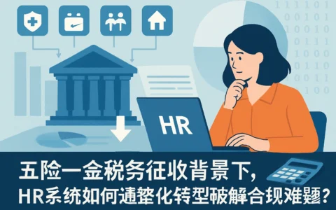 五险一金税务征收背景下，HR系统如何通过数字化转型破解合规难题？
