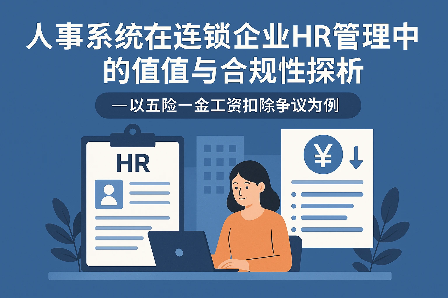 人事系统在连锁企业HR管理中的价值与合规性探析——以五险一金工资扣除争议为例