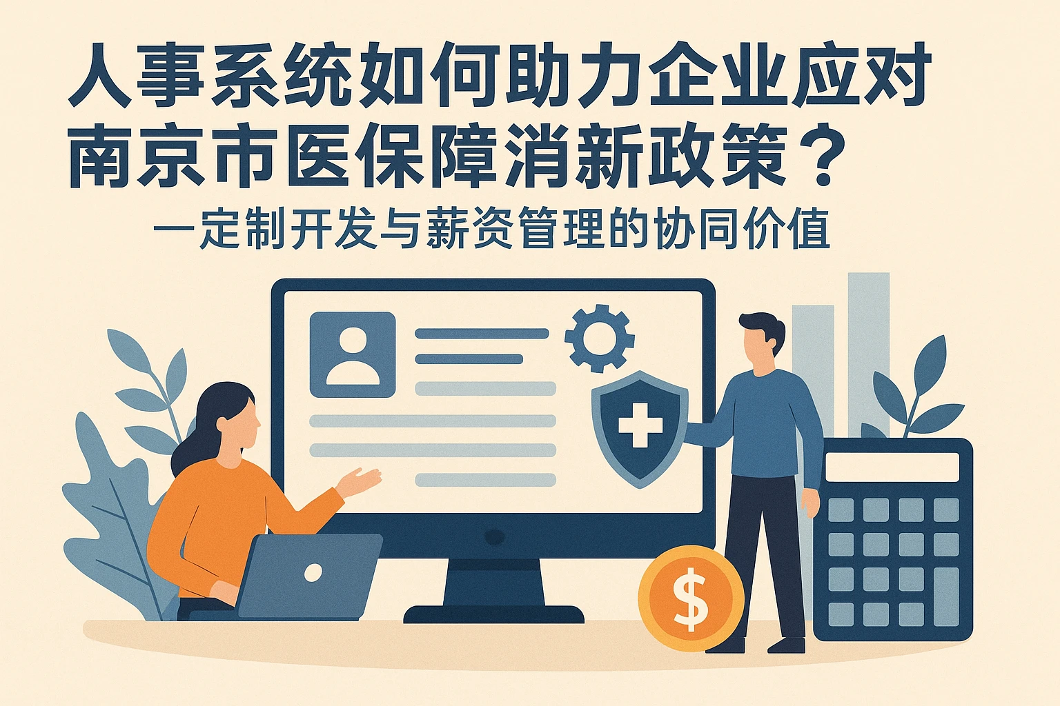 人事系统如何助力企业应对南京市医保报销新政策？——定制开发与薪资管理的协同价值