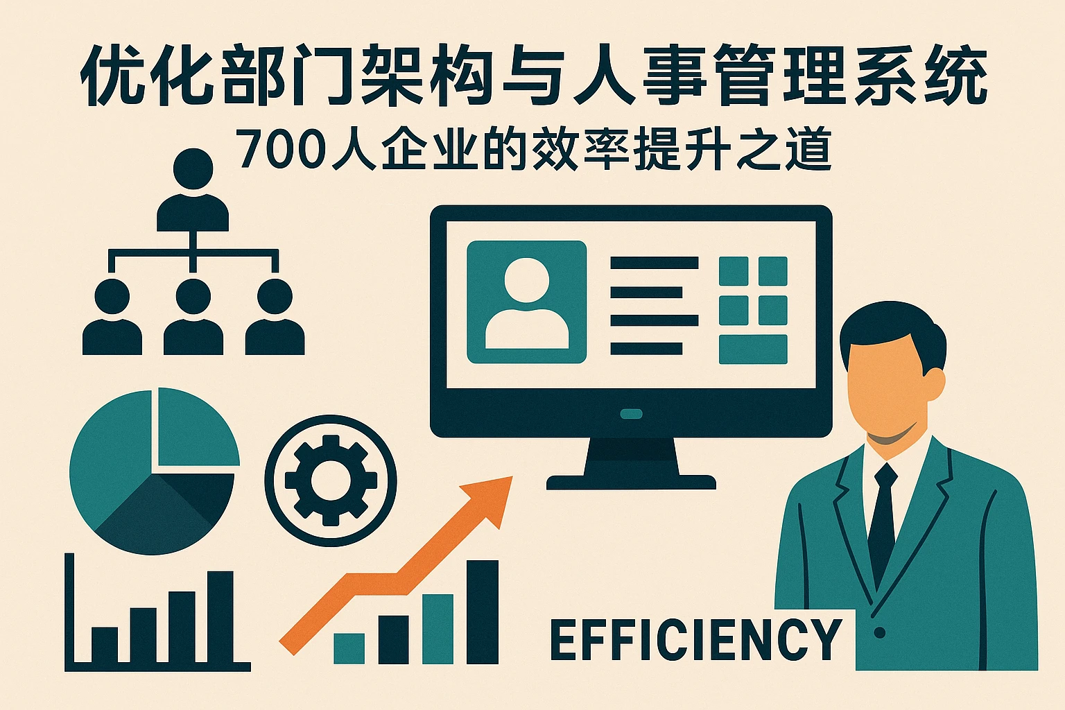 优化部门架构与人事管理系统：700人企业的效率提升之道