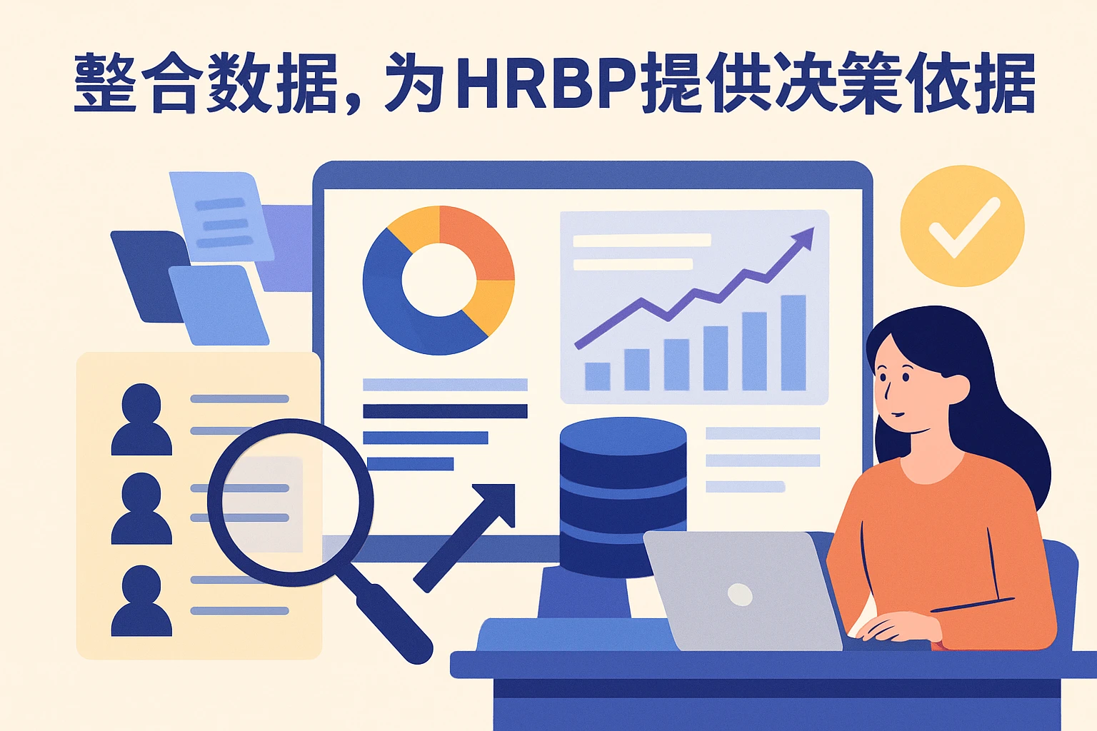 2. 整合数据，为HRBP提供决策依据