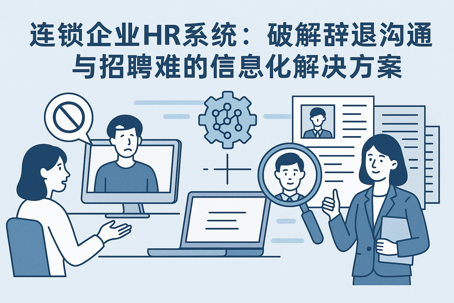 连锁企业HR系统：破解辞退沟通与招聘难的信息化解决方案