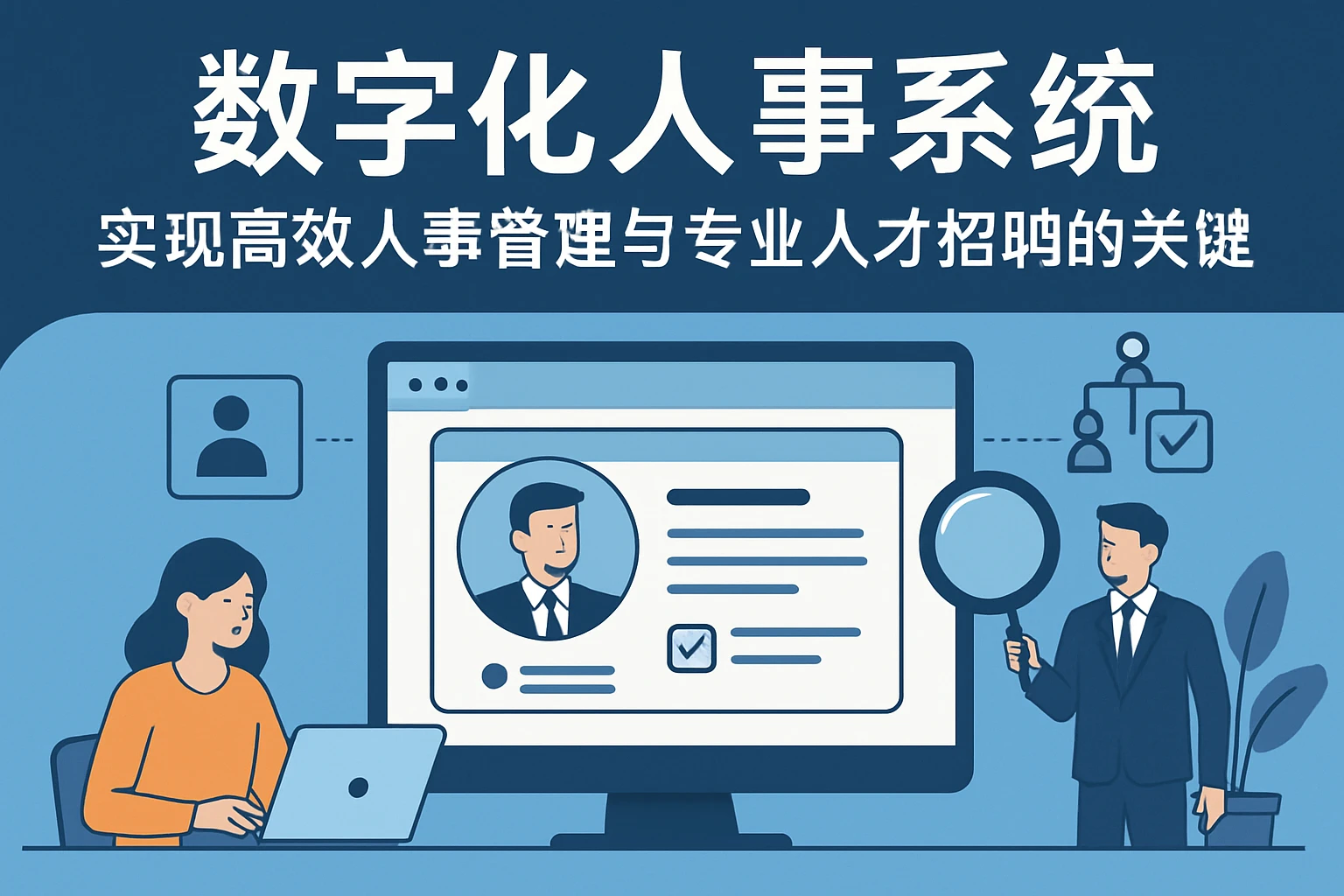 数字化人事系统：实现高效人事管理与专业人才招聘的关键