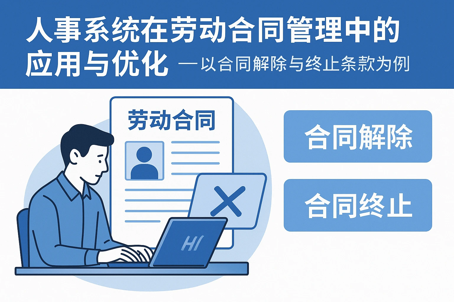 人事系统在劳动合同管理中的应用与优化——以合同解除与终止条款为例