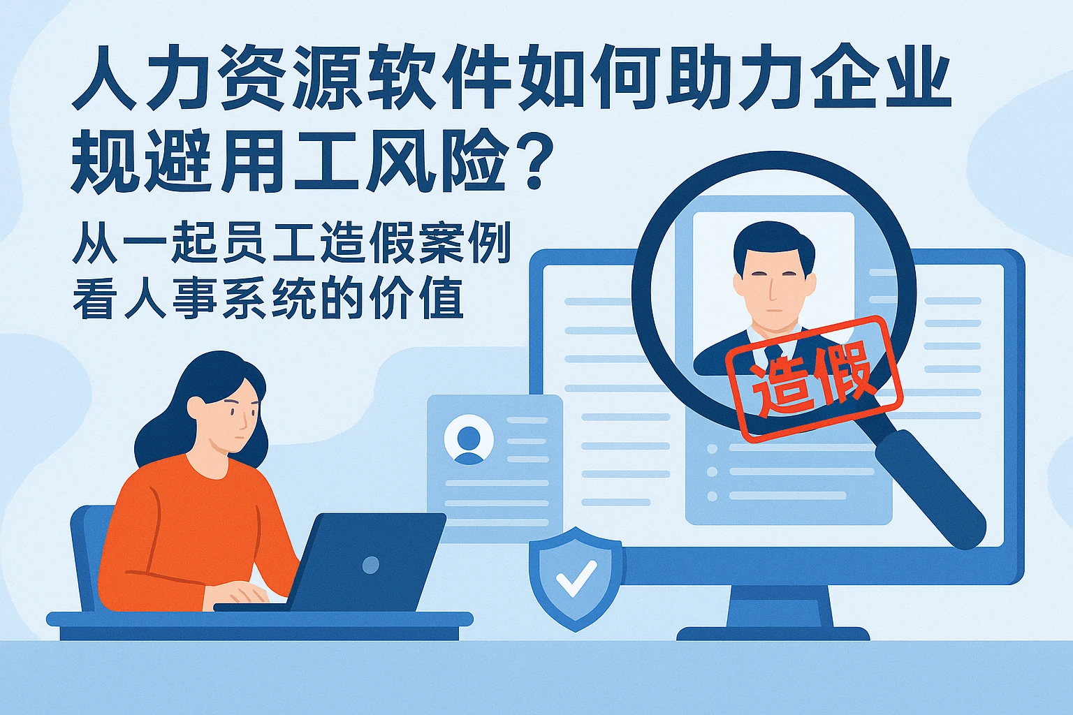 人力资源软件如何助力企业规避用工风险？从一起员工造假案例看人事系统的价值
