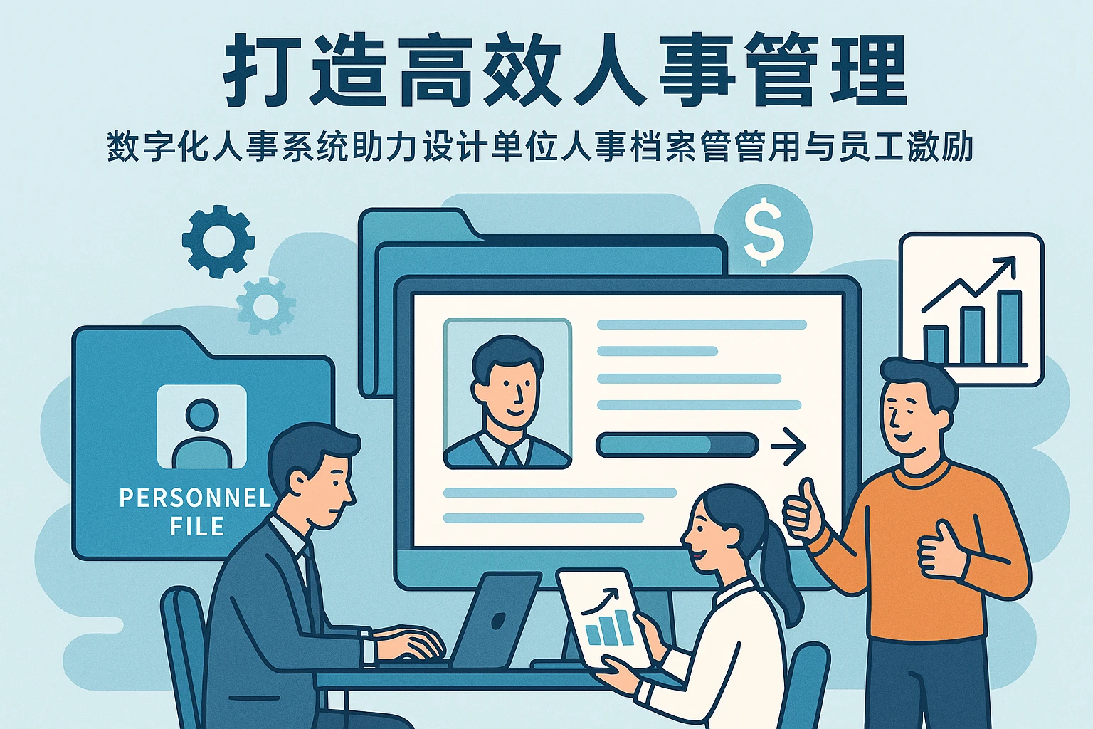 打造高效人事管理：数字化人事系统助力设计单位人事档案管理与员工激励