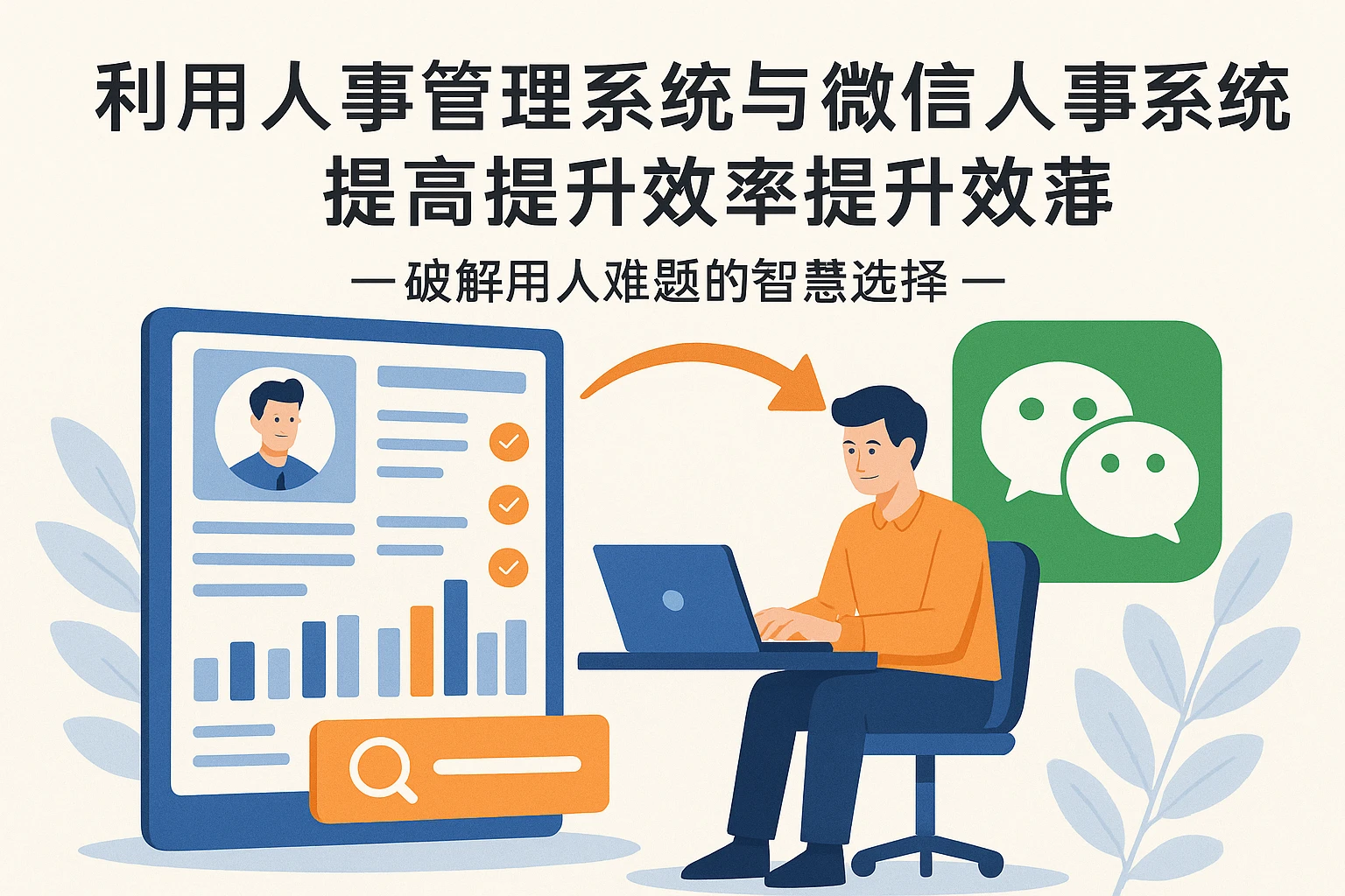 利用人事管理系统与微信人事系统提高招聘效率——破解用人难题的智慧选择