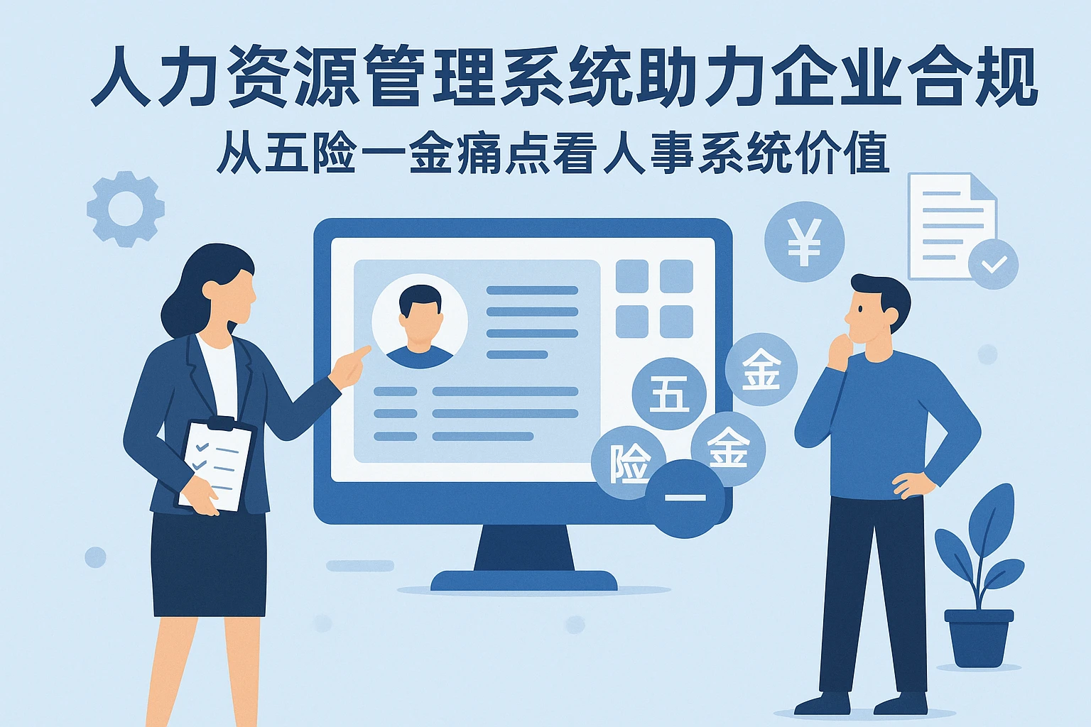 人力资源管理系统助力企业合规：从五险一金痛点看人事系统价值