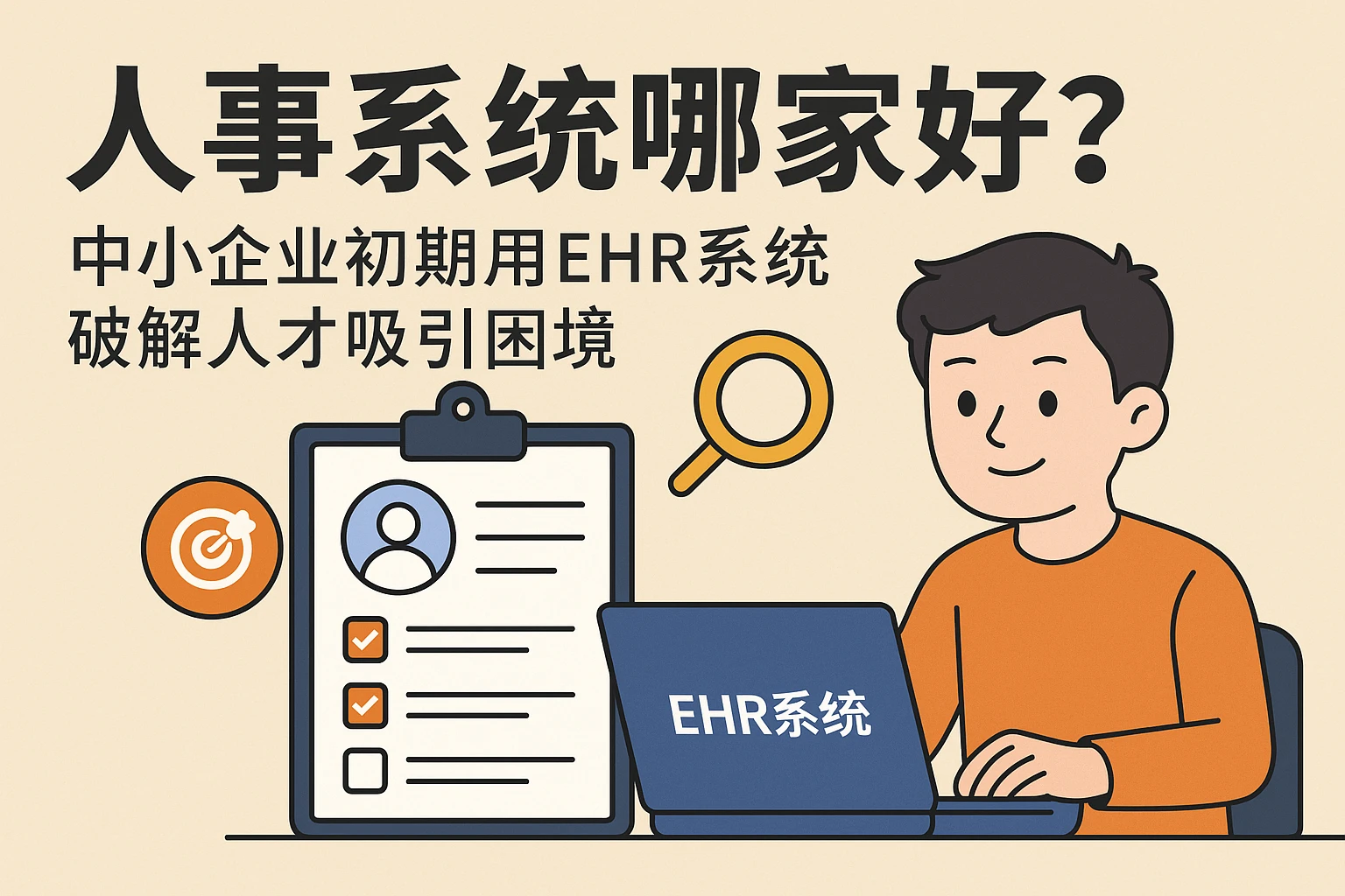 人事系统哪家好？中小企业初期用ehr系统破解人才吸引困境