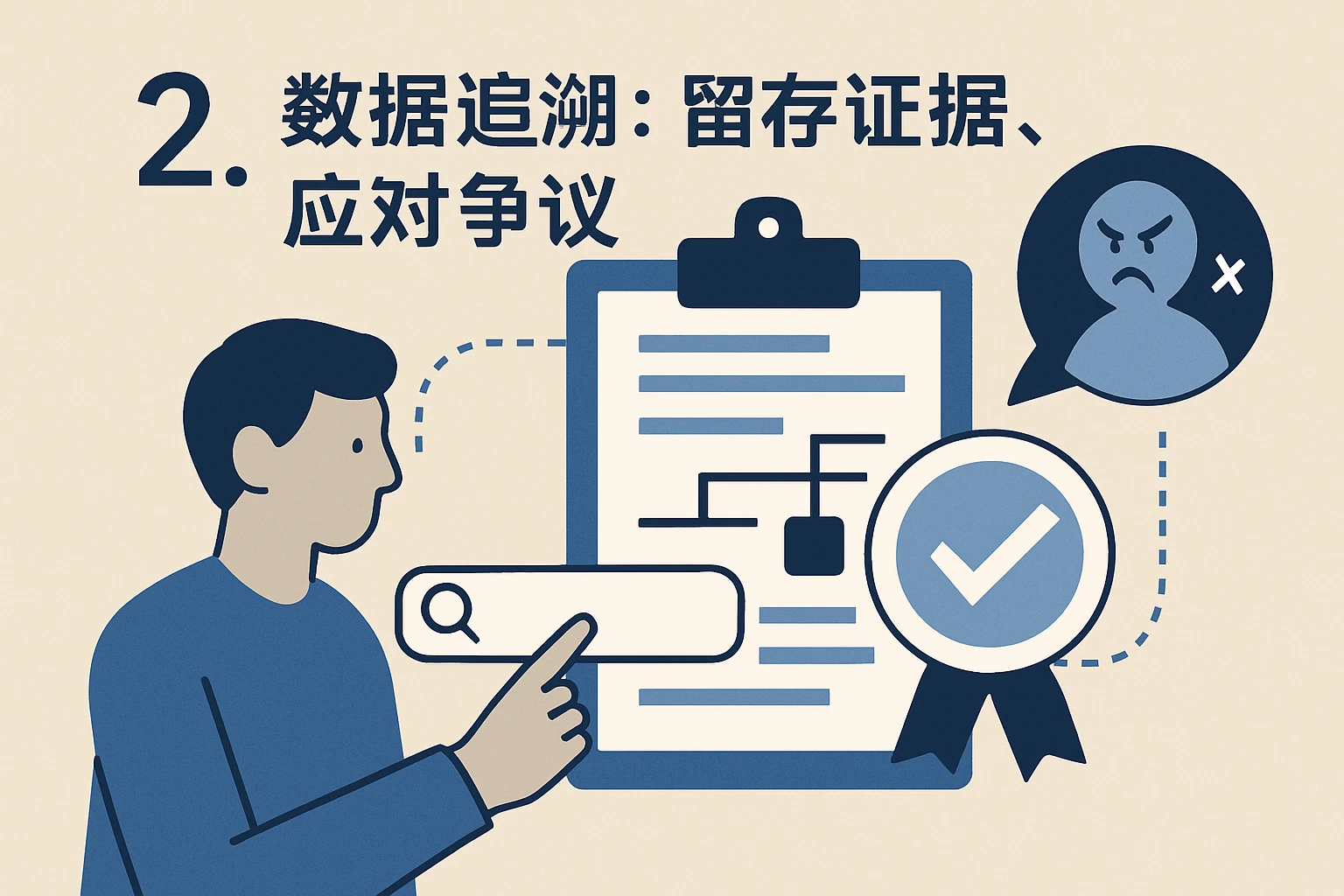 2. 数据追溯：留存证据，应对争议