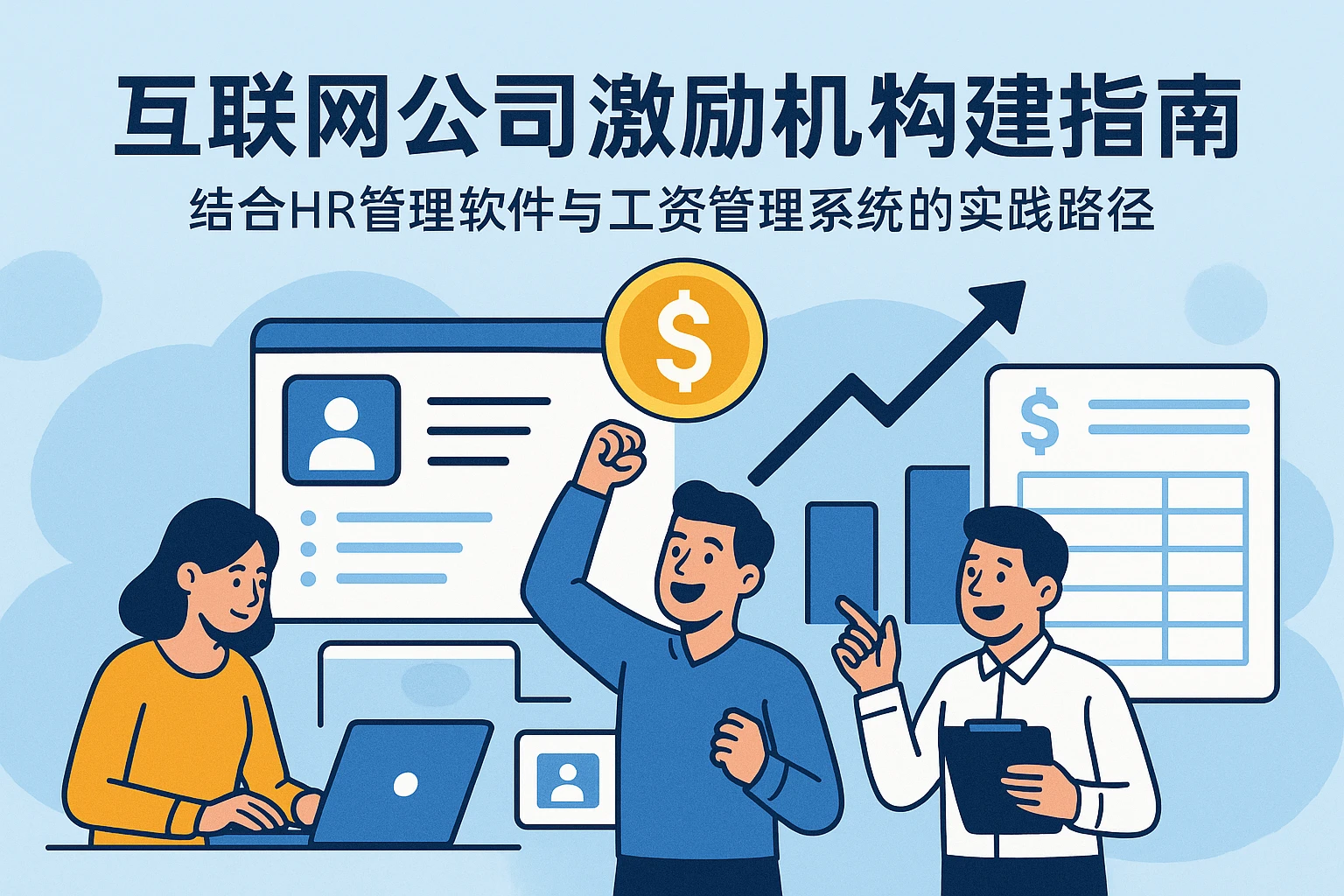 互联网公司激励机制构建指南：结合HR管理软件与工资管理系统的实践路径