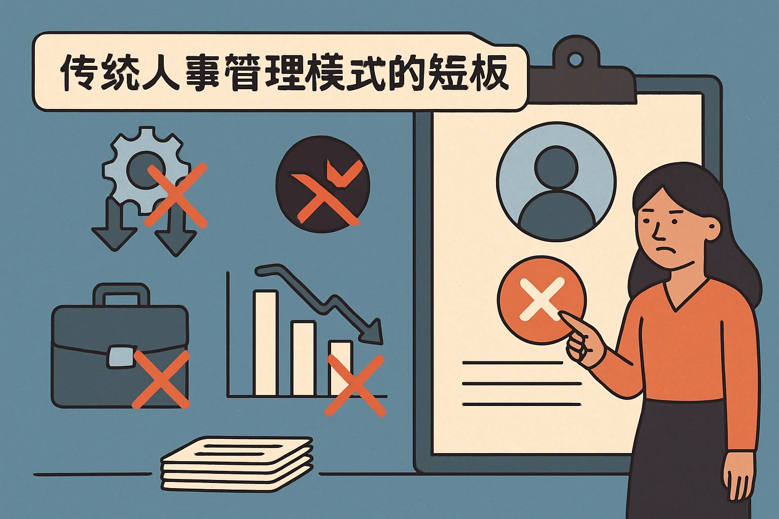 传统人事管理模式的短板