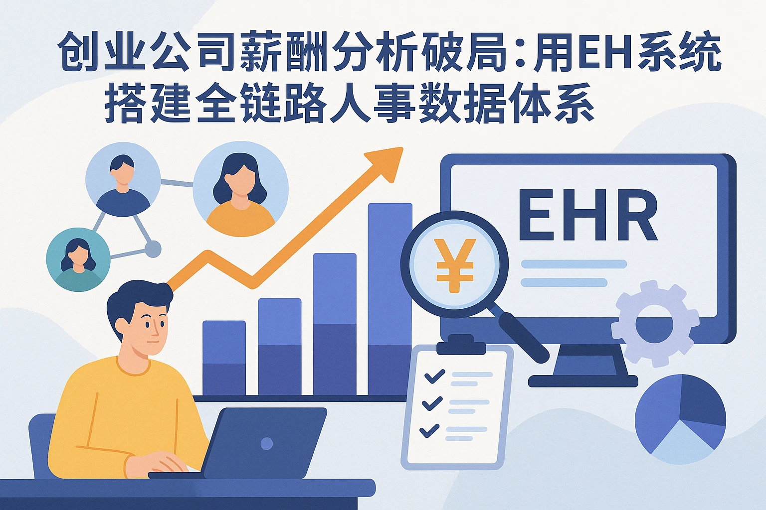 创业公司薪酬分析破局：用EHR系统搭建全链路人事数据体系