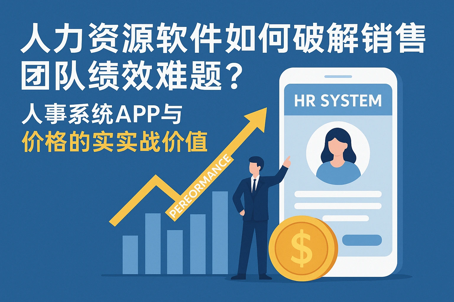 人力资源软件如何破解销售团队绩效难题？人事系统APP与价格的实战价值